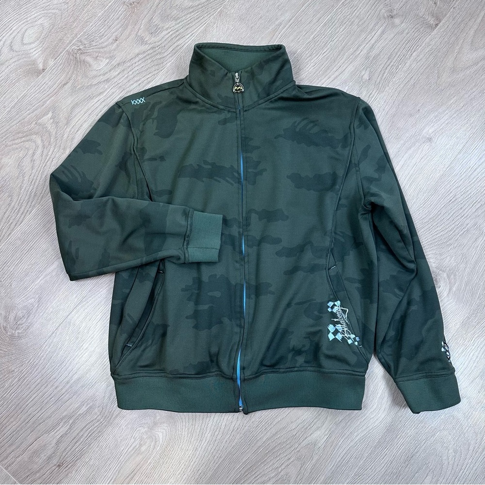 Men’s Billabong Zip Up Camo Sweater/Jacket sz M-L
